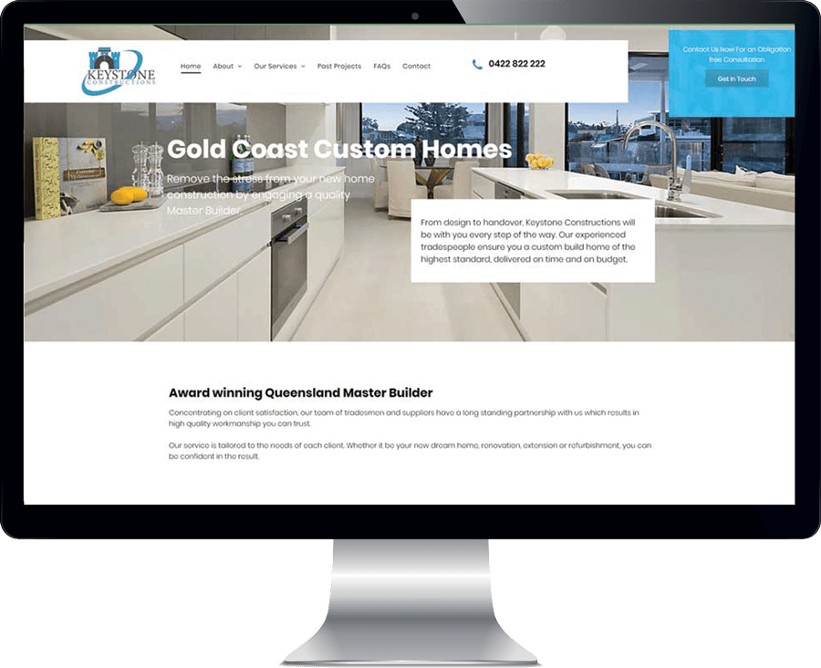 Keystone Constructions Information Website