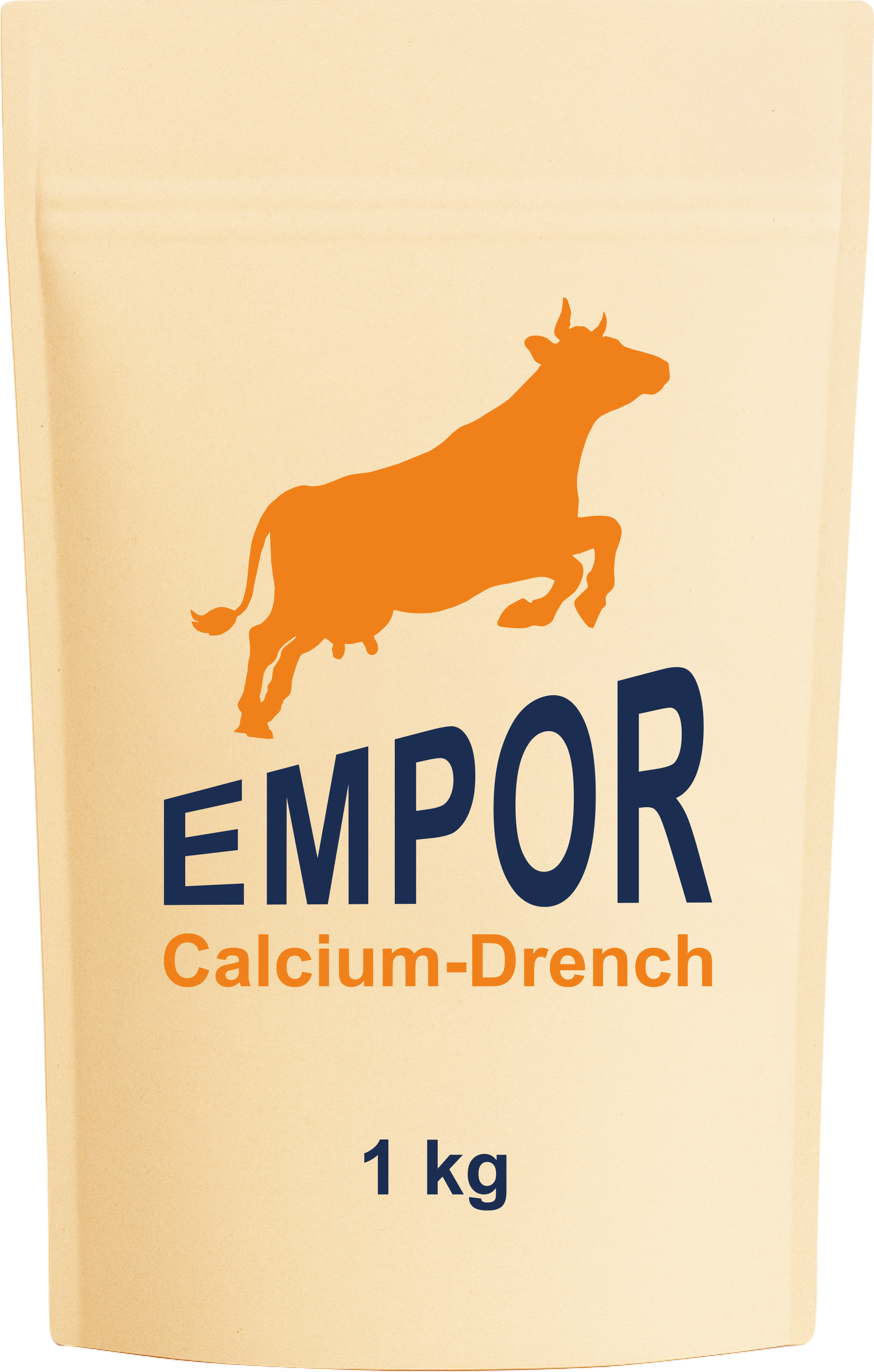 Beutel mit Empor Calcium-Drench für Kühe