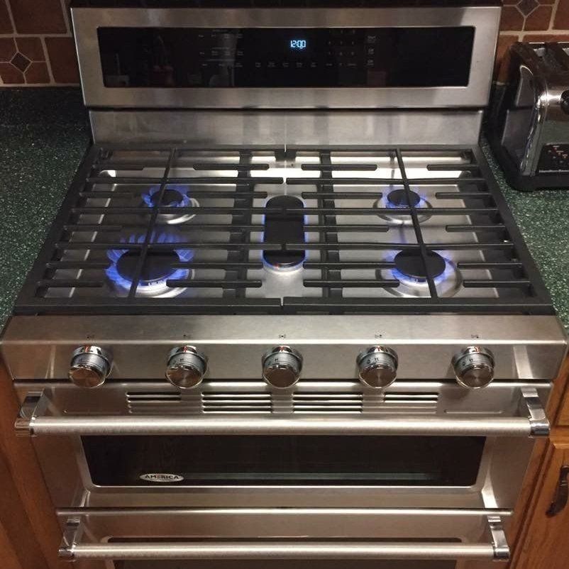 Gas Stove — Lexington, KY — Pro-Fetick Plumbing