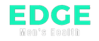 Logo with "EDGE" in turquoise letters above "Men's Health" in outlined gray text.
