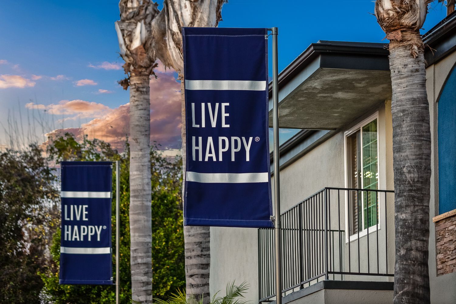 Summerwood apartment building from street side view