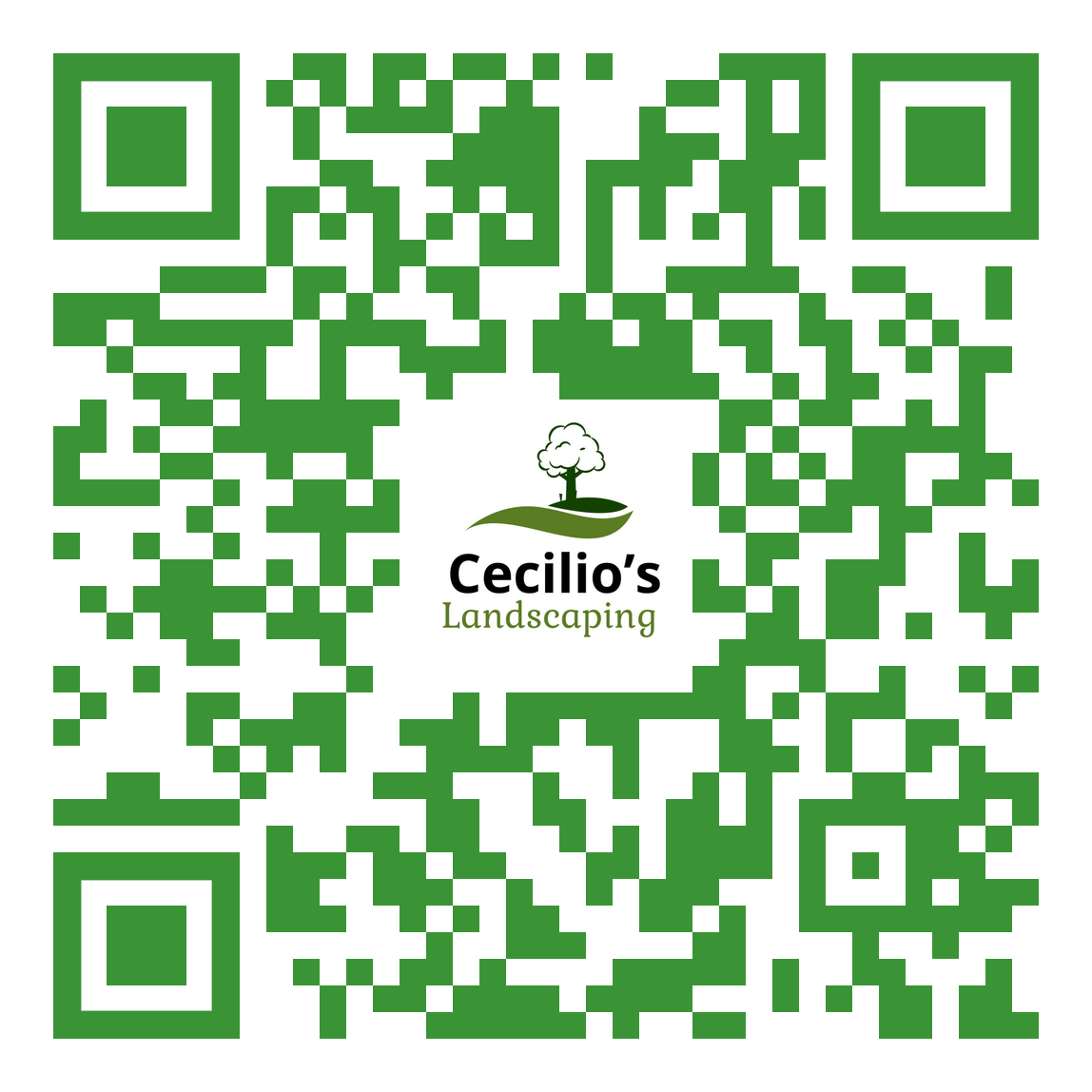 QR Code – Oak Ridge, NC – Cecilio’s Landscaping LLC