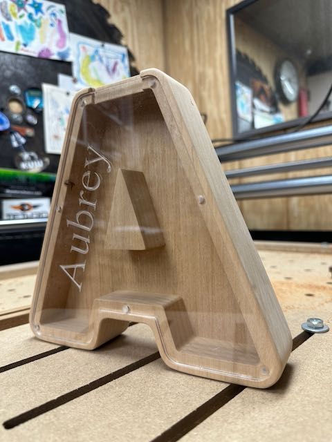 Letter bank for children