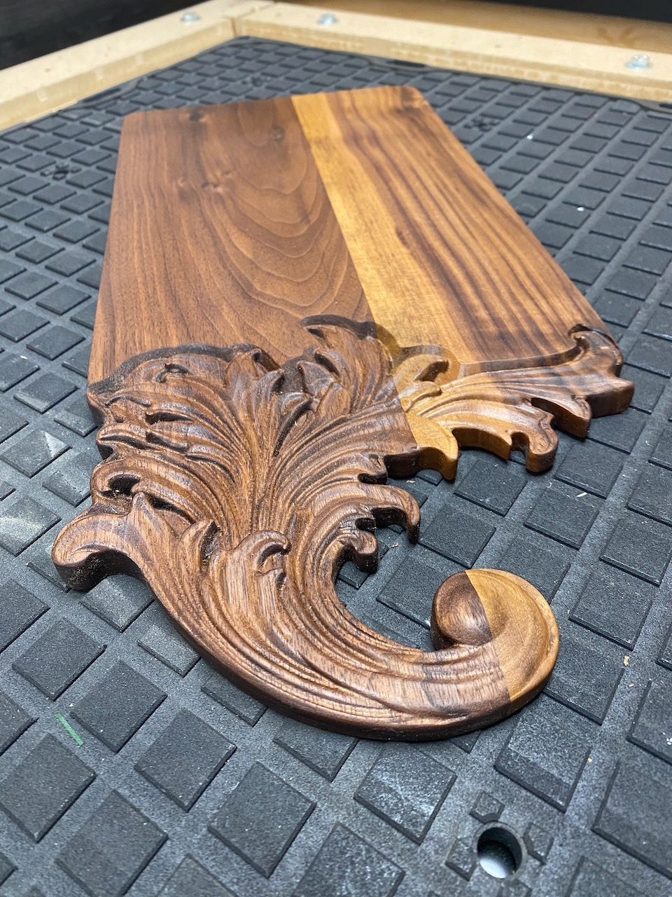 walnut charcuterie board