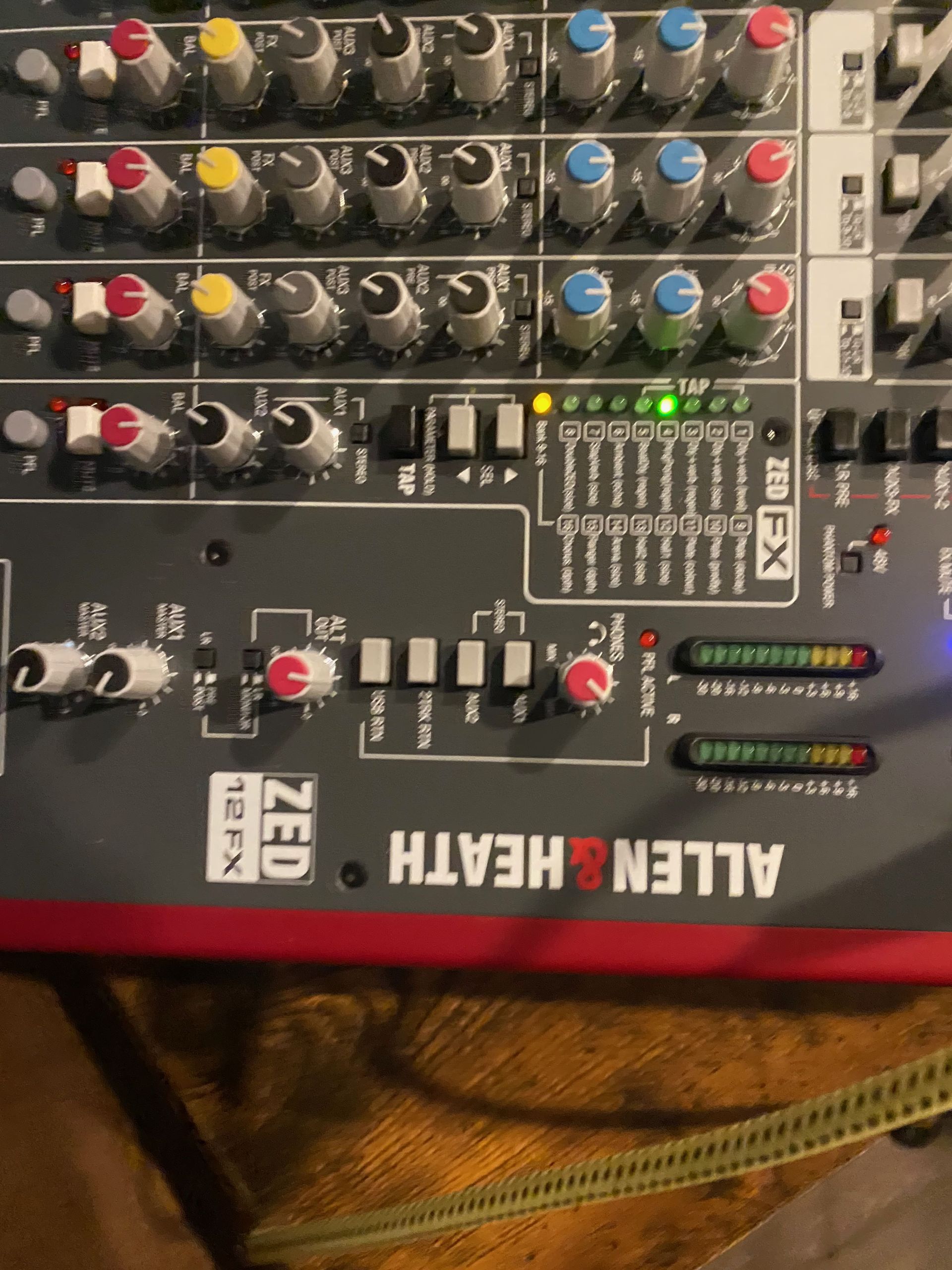 sound mixer or equalizer