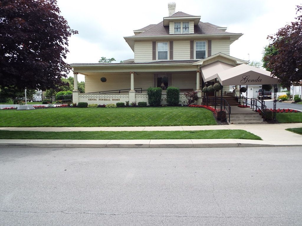 Photos of Day & Genda Funeral Home Exterior and Interior views of Frankfort, IN