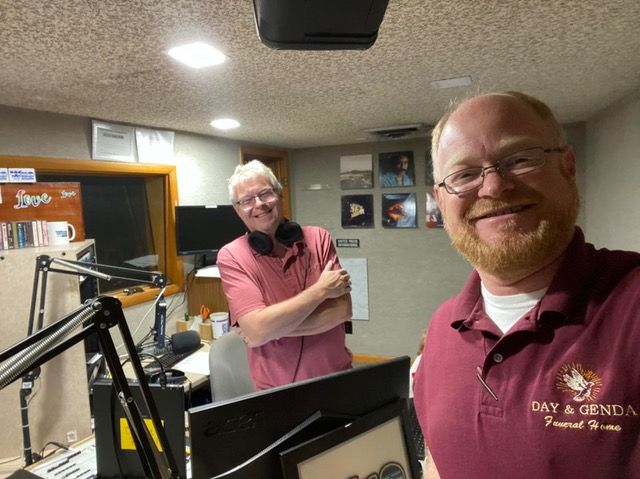 Pat at WILO morning radio station