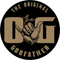 Black circle with "The Original Godfather" text, "OG" letters, and a hand making a gesture.