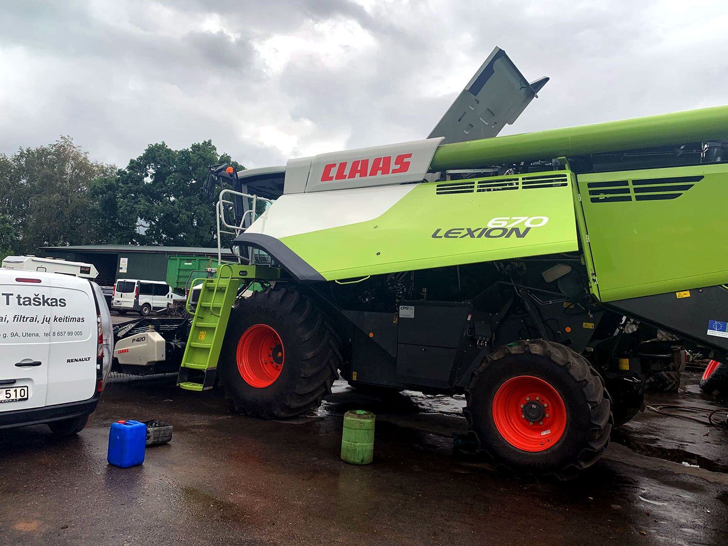 taisomos mašinos autoservise