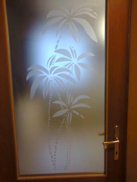 vetro per porta da interni