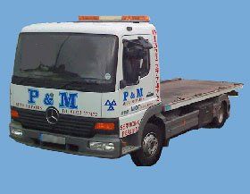 Recovery service - Dartford, Kent - P & M Autos - Truck