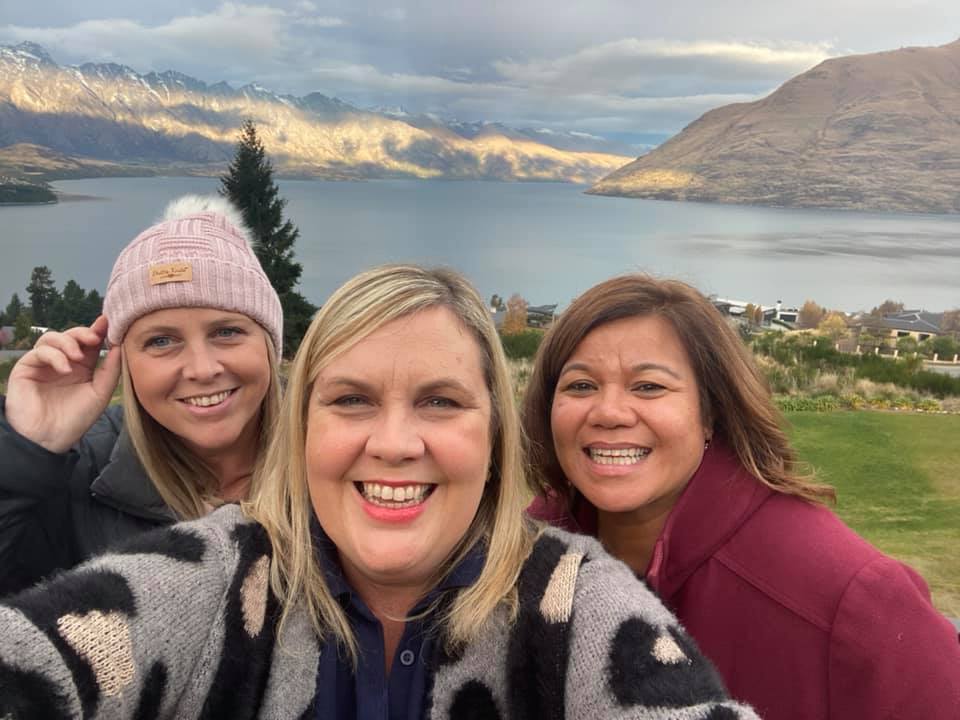 NOWW women on a walk