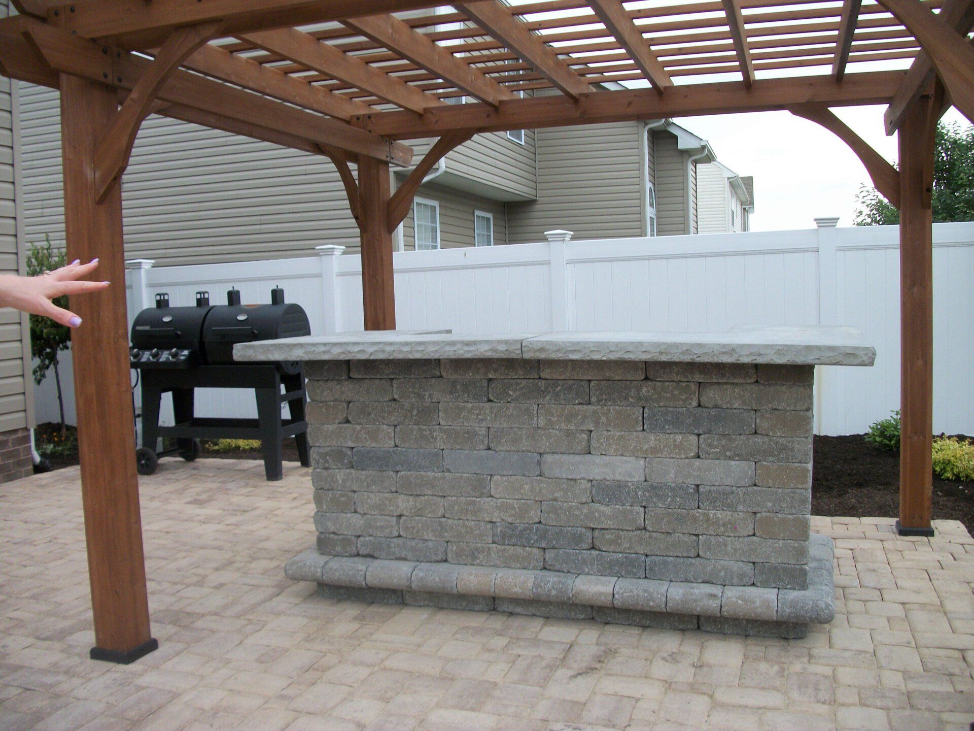 Asberry Bar — Chesapeake, VA — Brooks Landscaping, Inc.