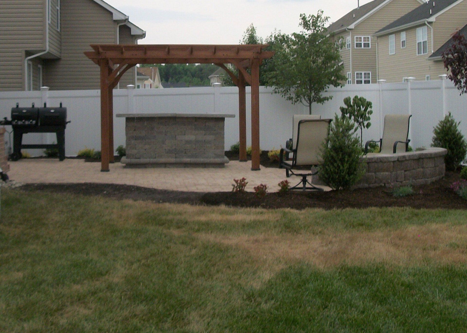 Asberry Patio — Chesapeake, VA — Brooks Landscaping, Inc.