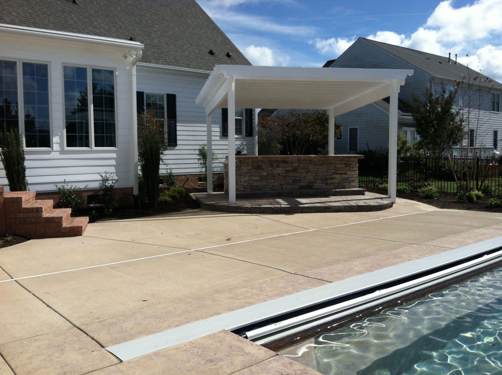 Clark  Bar — Chesapeake, VA — Brooks Landscaping, Inc.