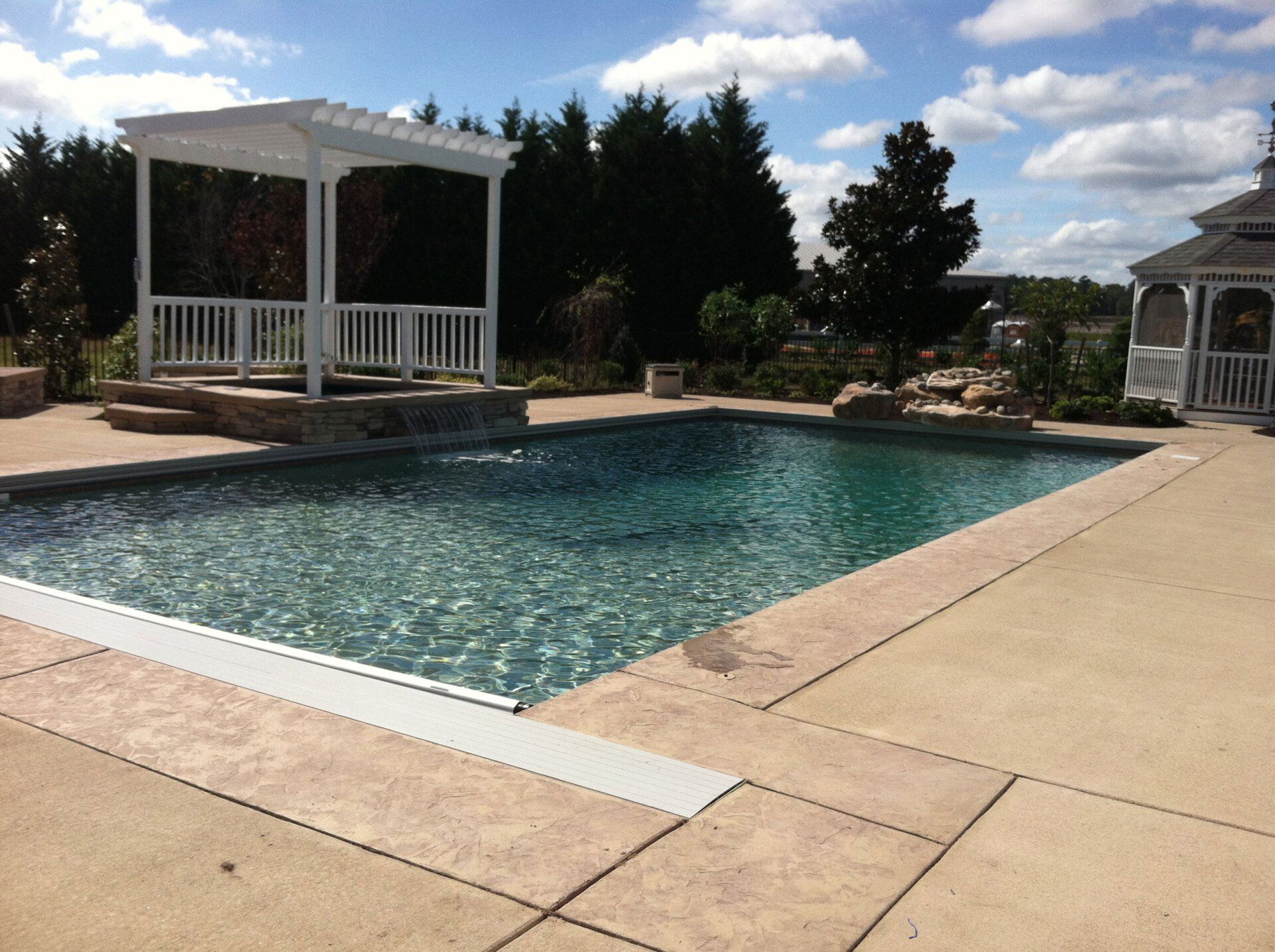 Clark Water Feature — Chesapeake, VA — Brooks Landscaping, Inc.