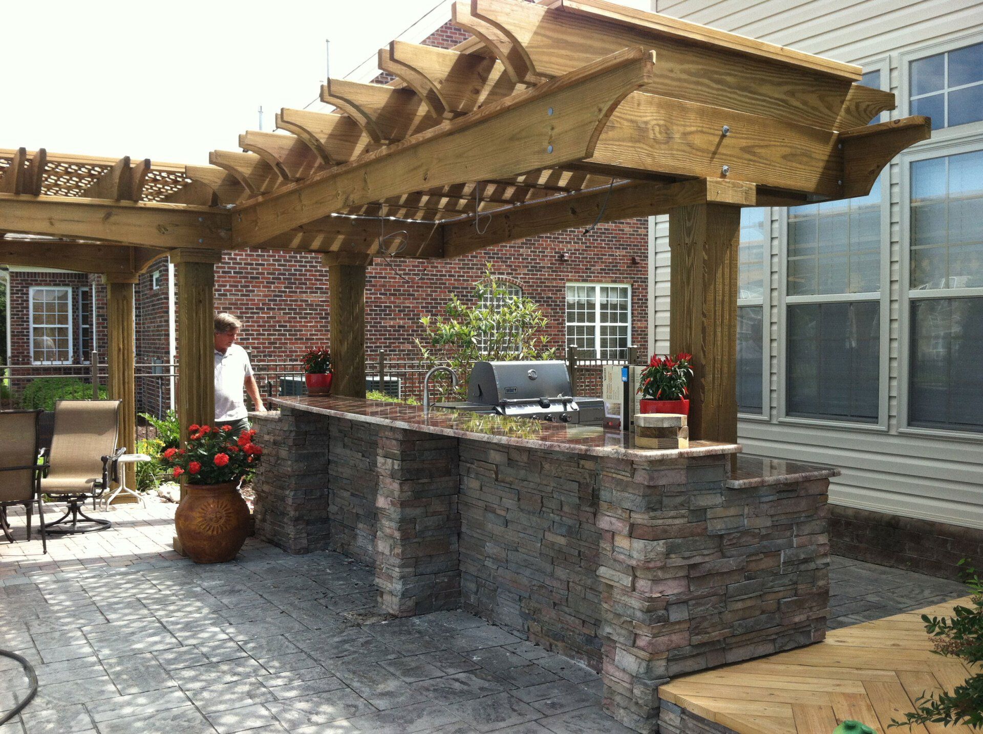 Cordero Bar — Chesapeake, VA — Brooks Landscaping, Inc.