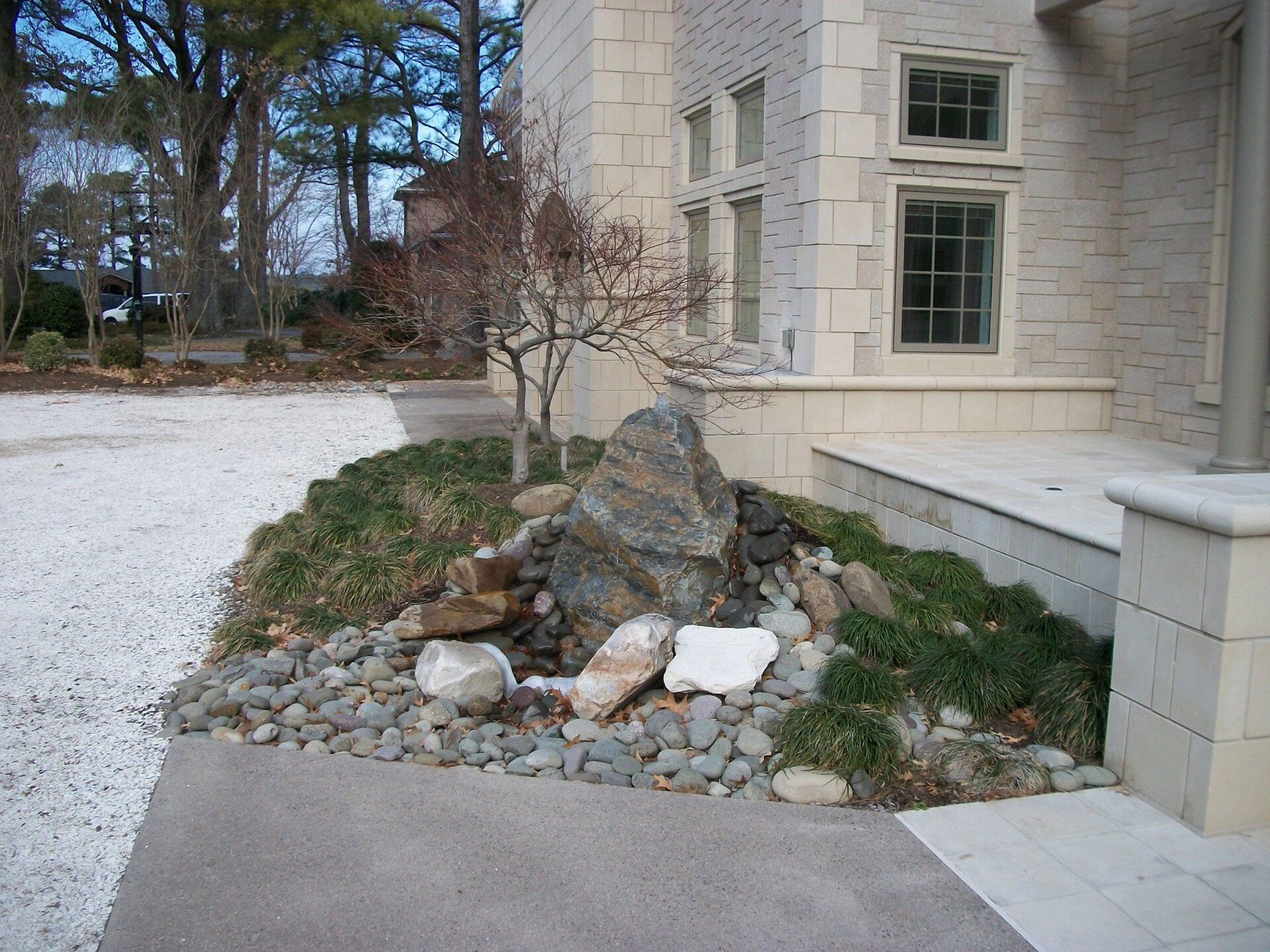 Habenstrait Rock Water Feature — Chesapeake, VA — Brooks Landscaping, Inc.