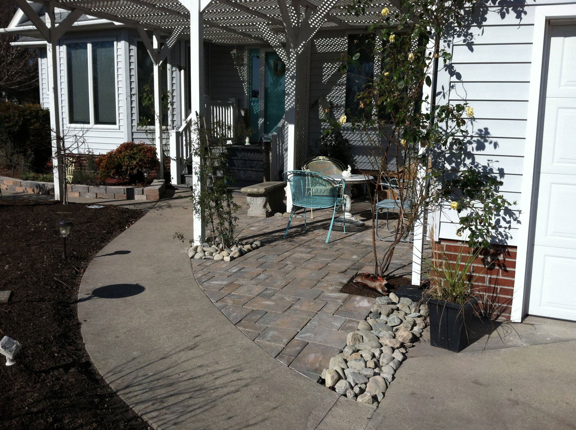 Hummell Paver Patio — Chesapeake, VA — Brooks Landscaping, Inc.