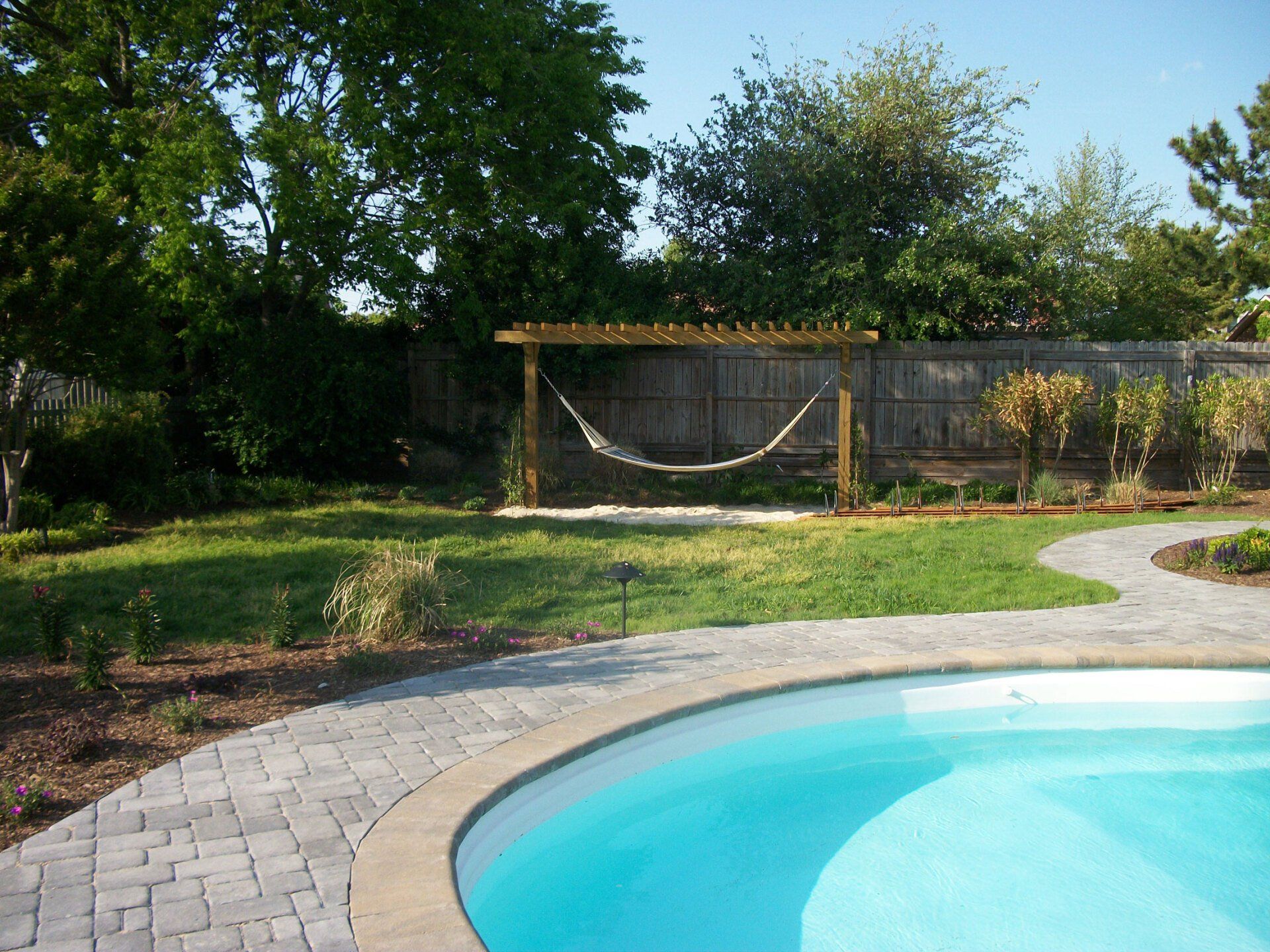 Jordan Pergola — Chesapeake, VA — Brooks Landscaping, Inc.