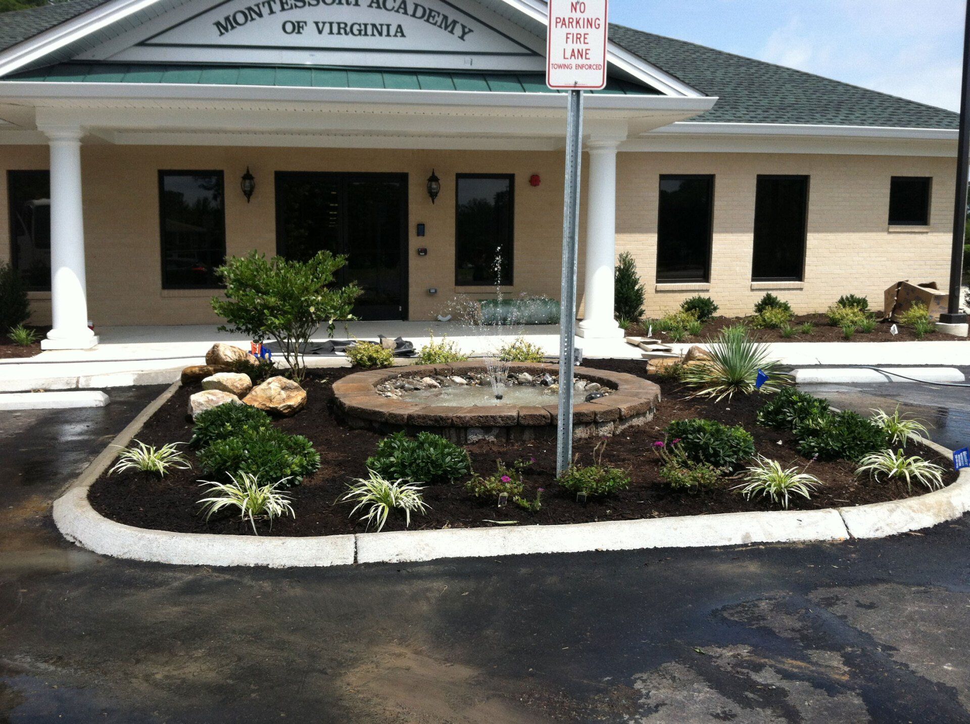 Montisorry School — Chesapeake, VA — Brooks Landscaping, Inc.