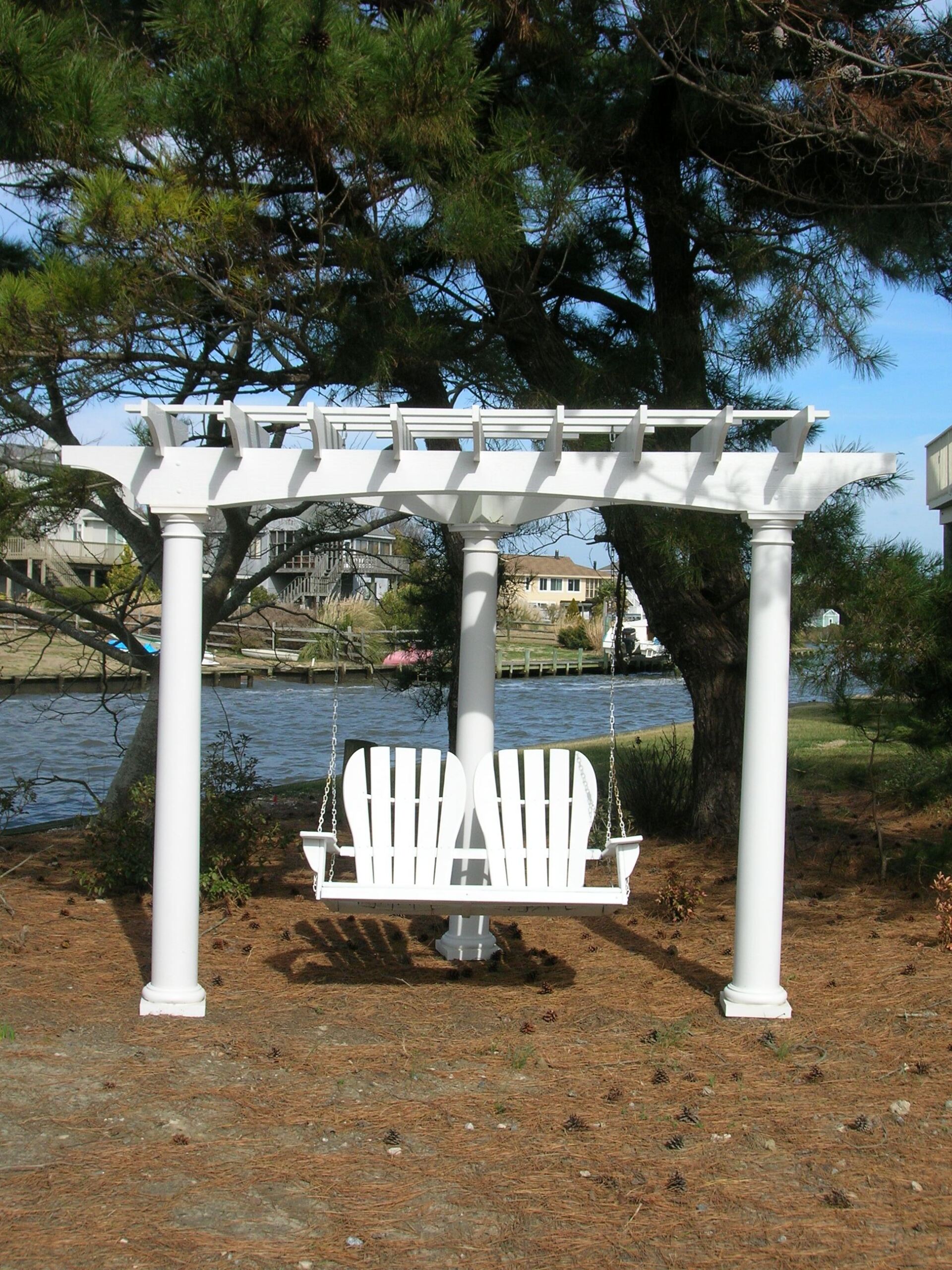 Pergola Swing — Chesapeake, VA — Brooks Landscaping, Inc.