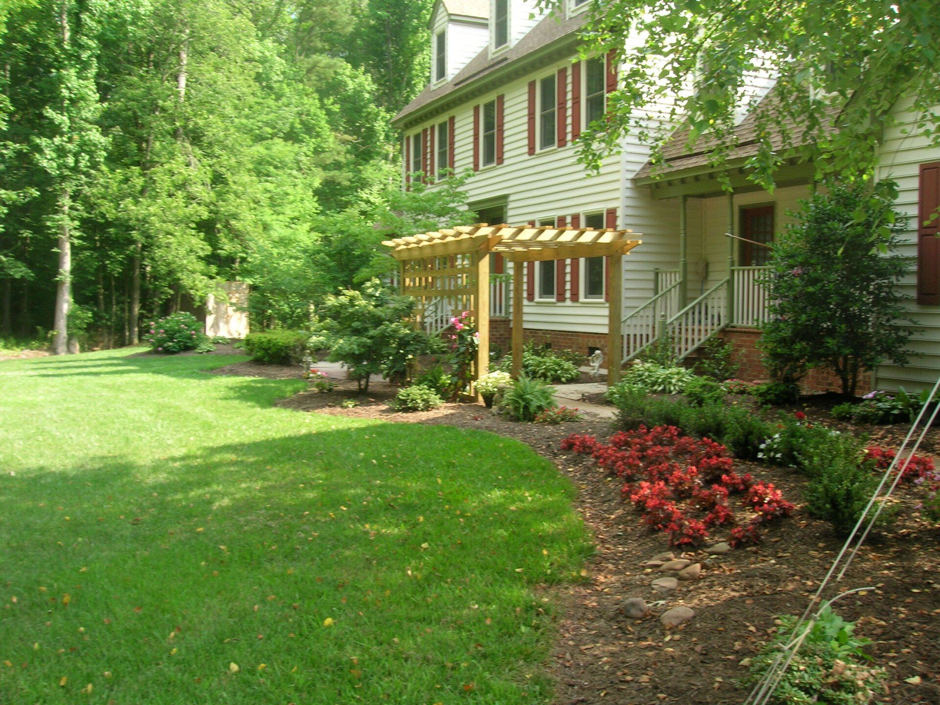 Risser Pergola — Chesapeake, VA — Brooks Landscaping, Inc.