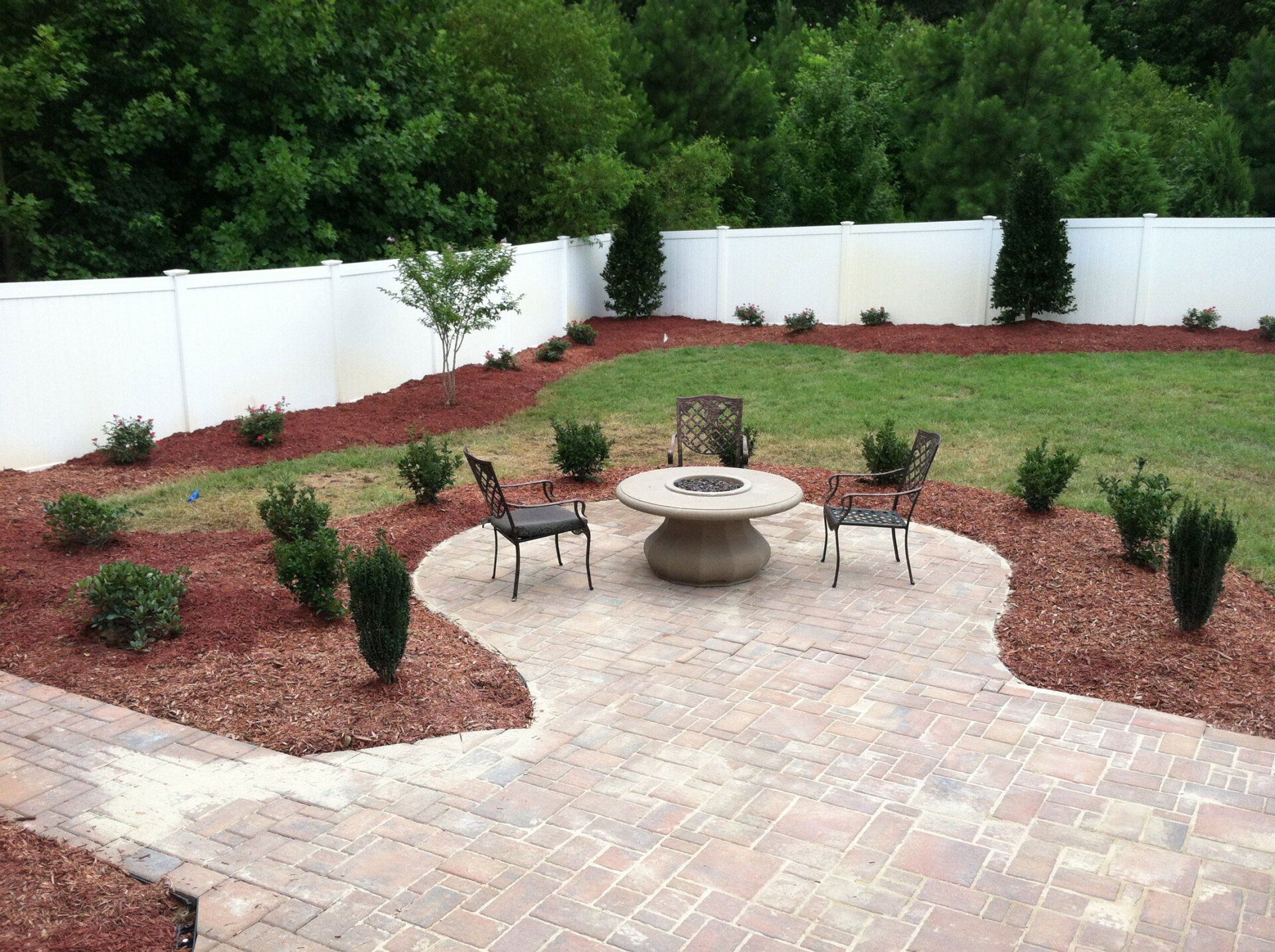 Robins Firetable — Chesapeake, VA — Brooks Landscaping, Inc.