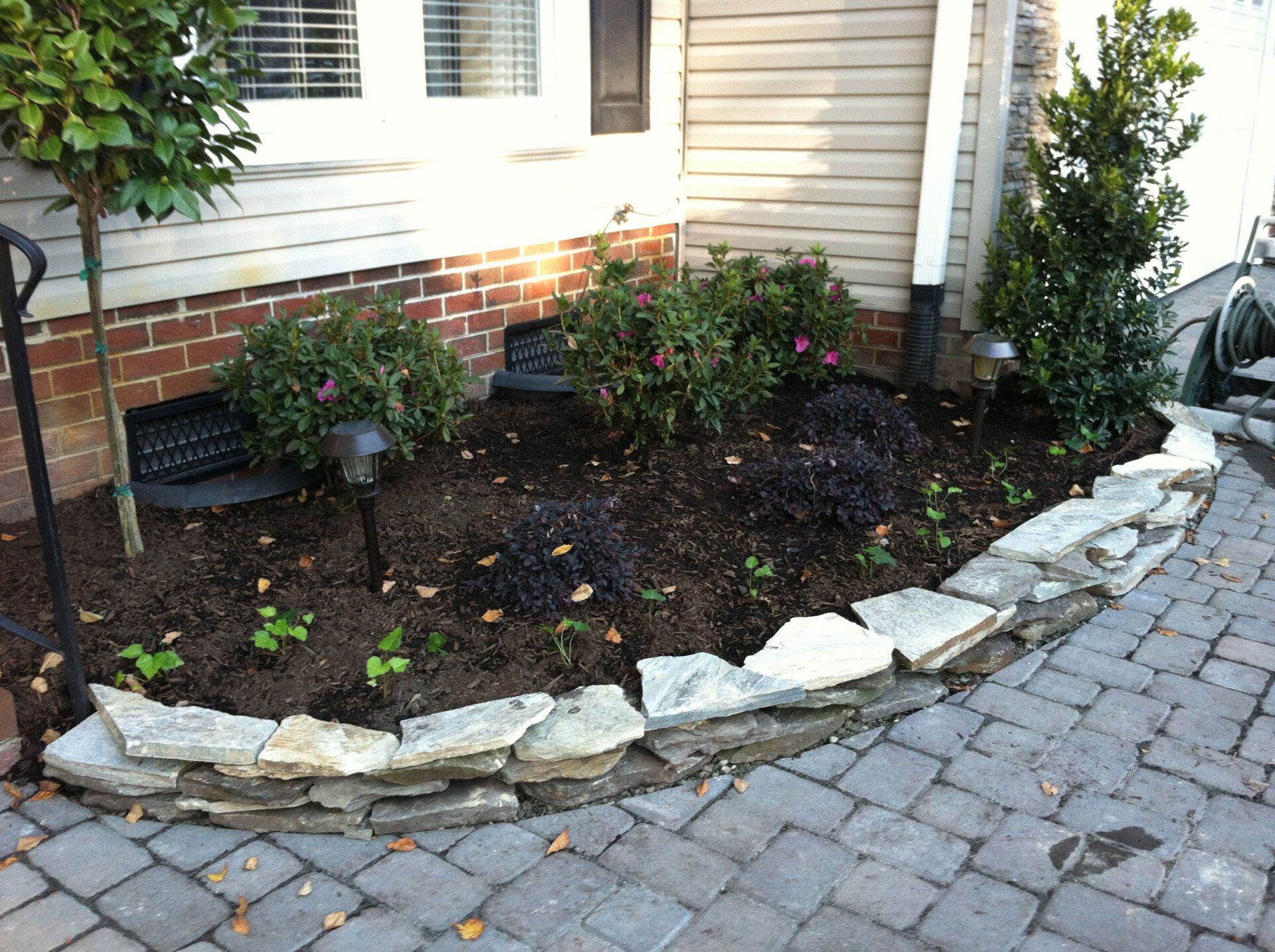 Russo Dry Stack Wall — Chesapeake, VA — Brooks Landscaping, Inc.