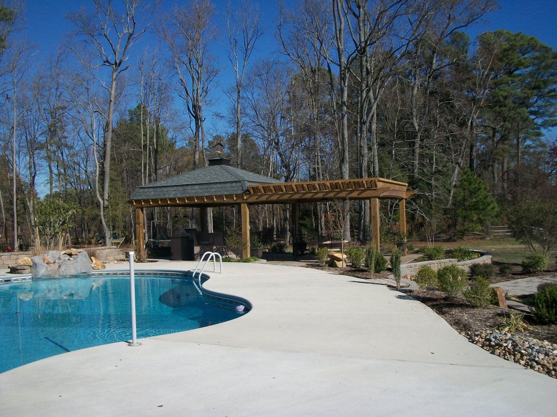 Sellers Gazebo — Chesapeake, VA — Brooks Landscaping, Inc.