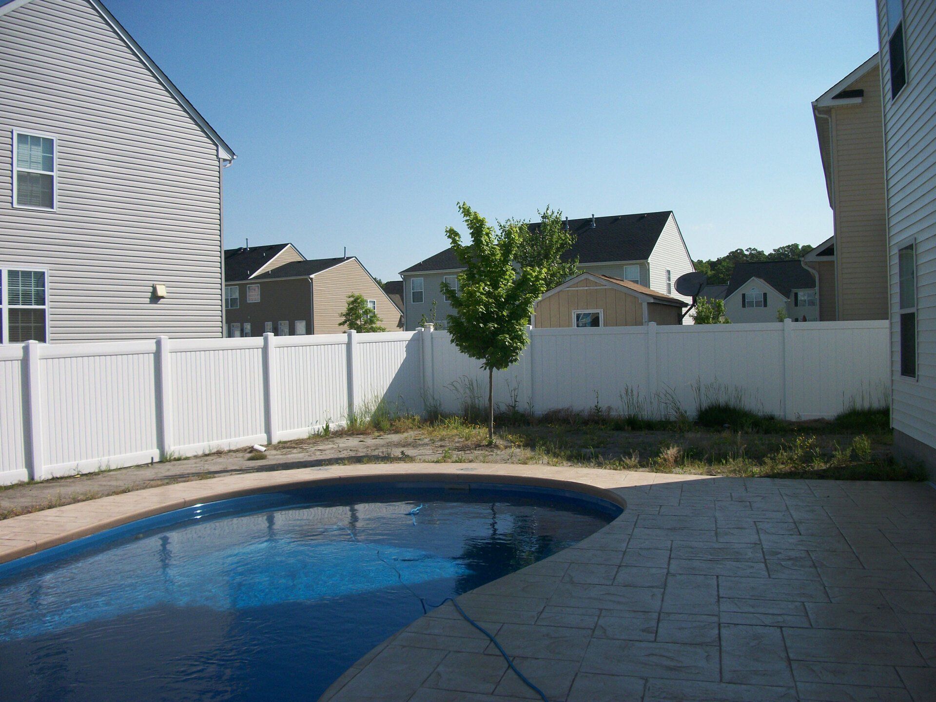 Simpson1 Before — Chesapeake, VA — Brooks Landscaping, Inc.
