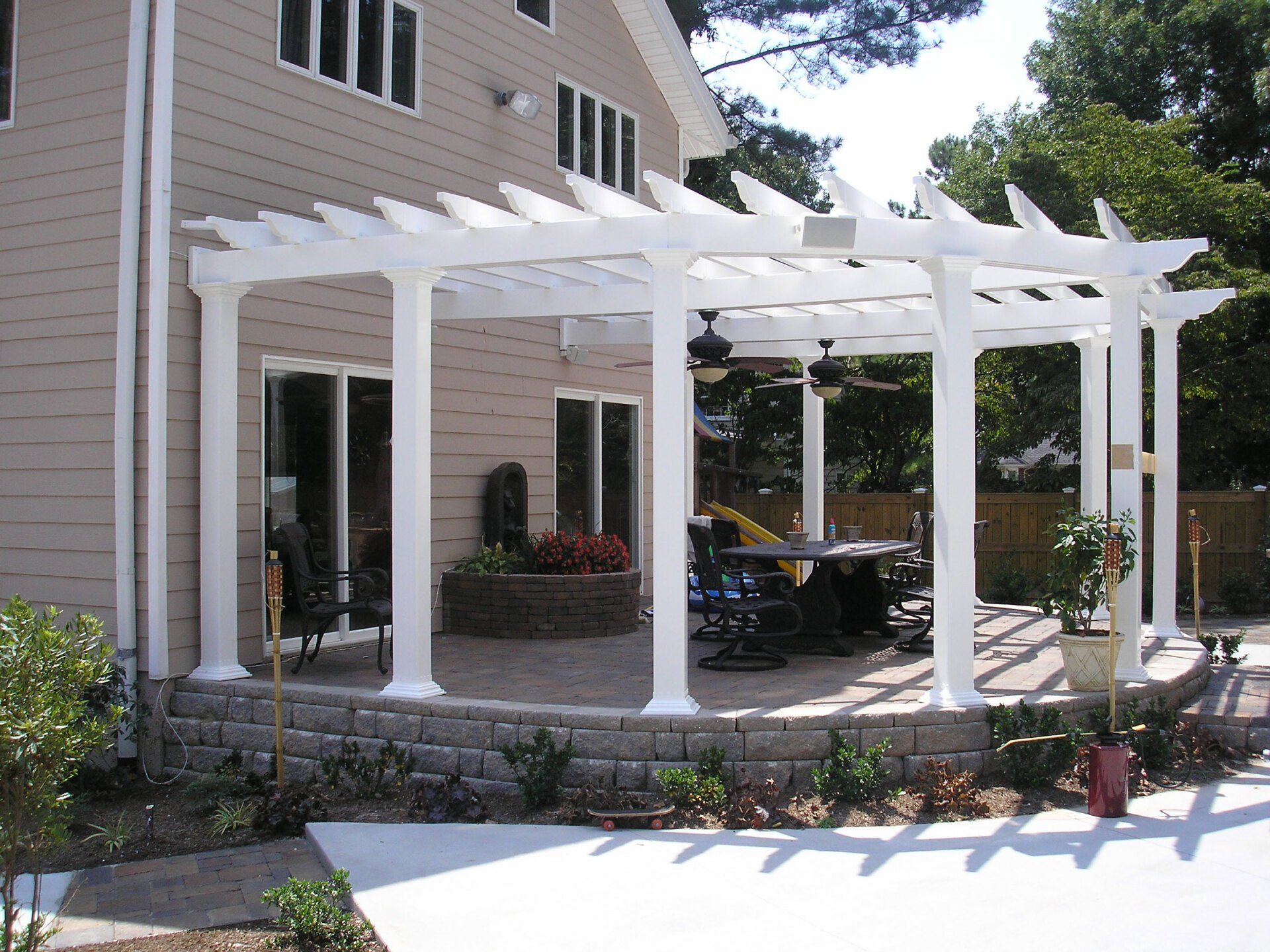 Pergola4 Big — Chesapeake, VA — Brooks Landscaping, Inc.