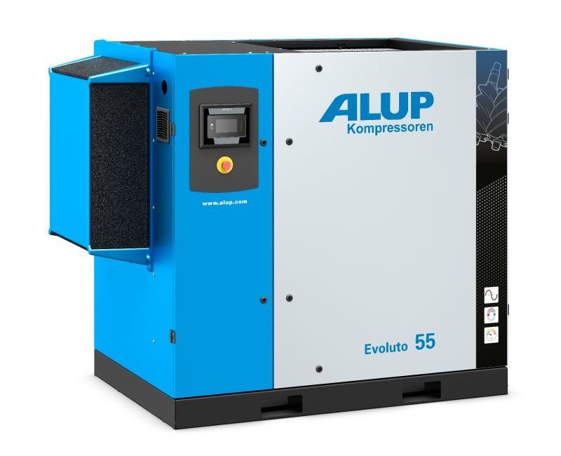 compressori industriali ad aria compressa blu