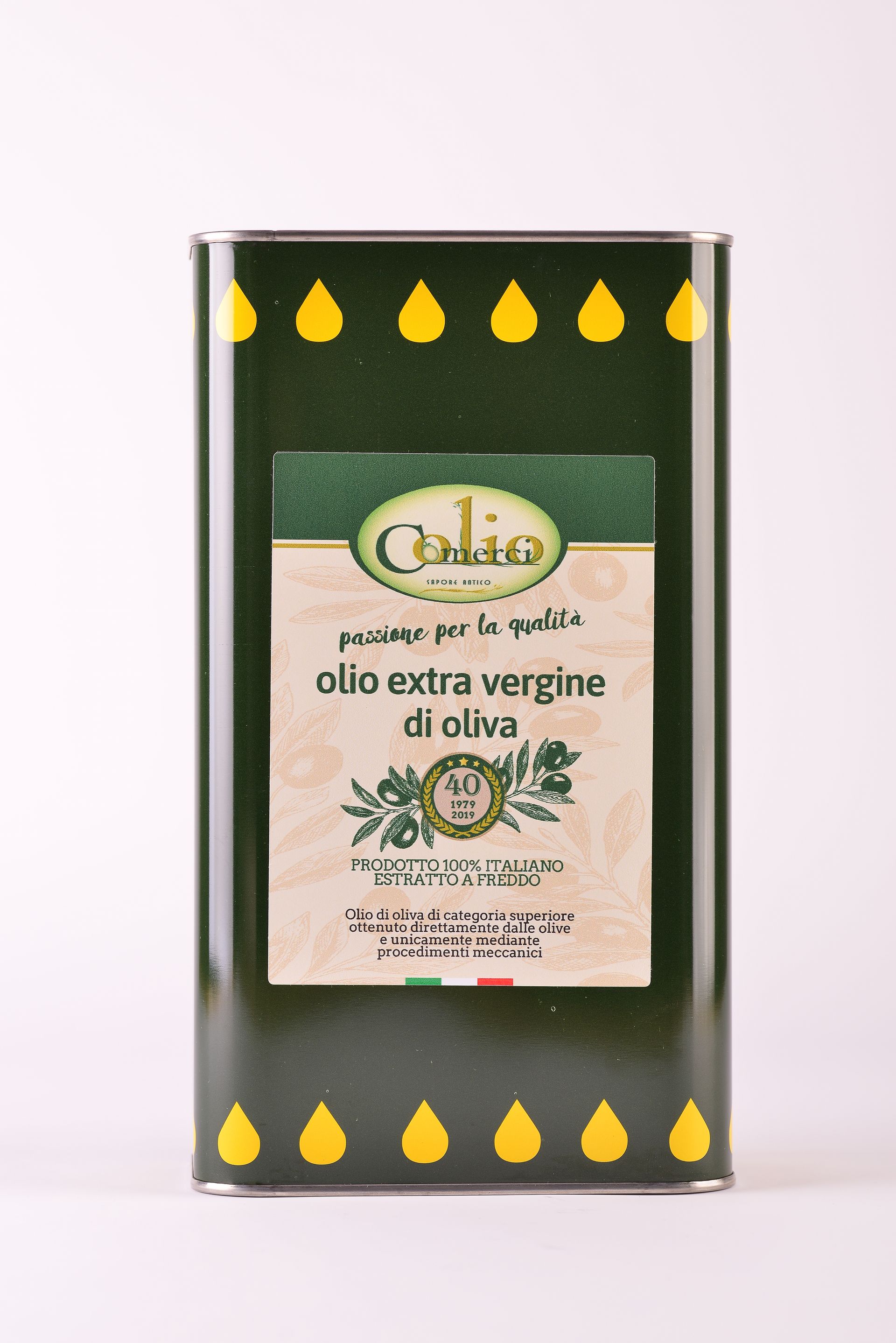 Olio extravergine d'oliva lattina da  3 litri