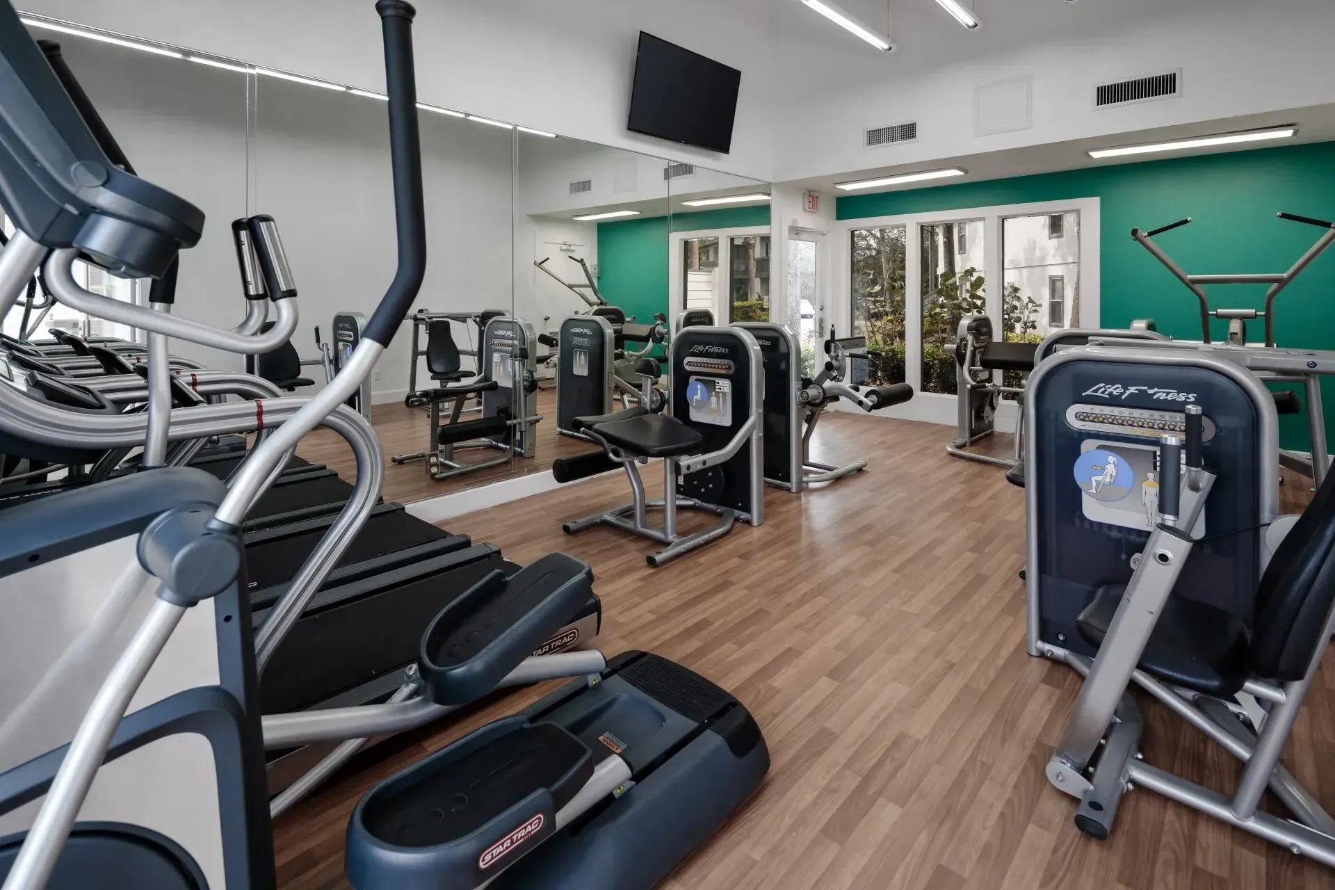 Fitness Center  at The Braxton.