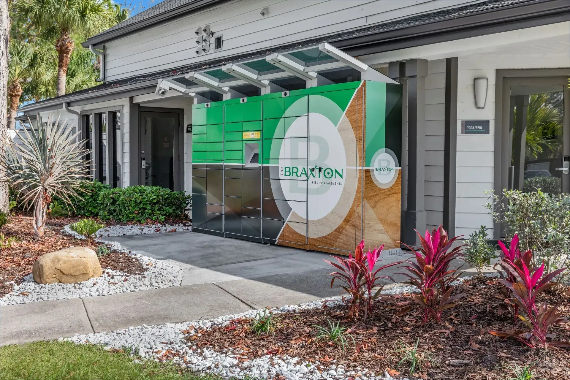 Parcel Center  at The Braxton.