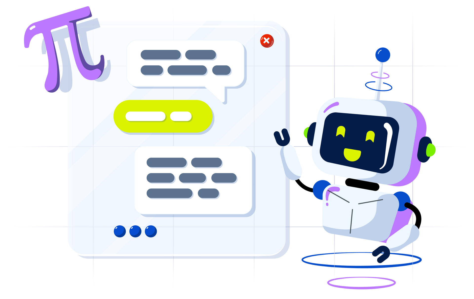 De AI-chatbot van Learn-flix helpt een leerling bij het oplossen van een wiskundeopgave.