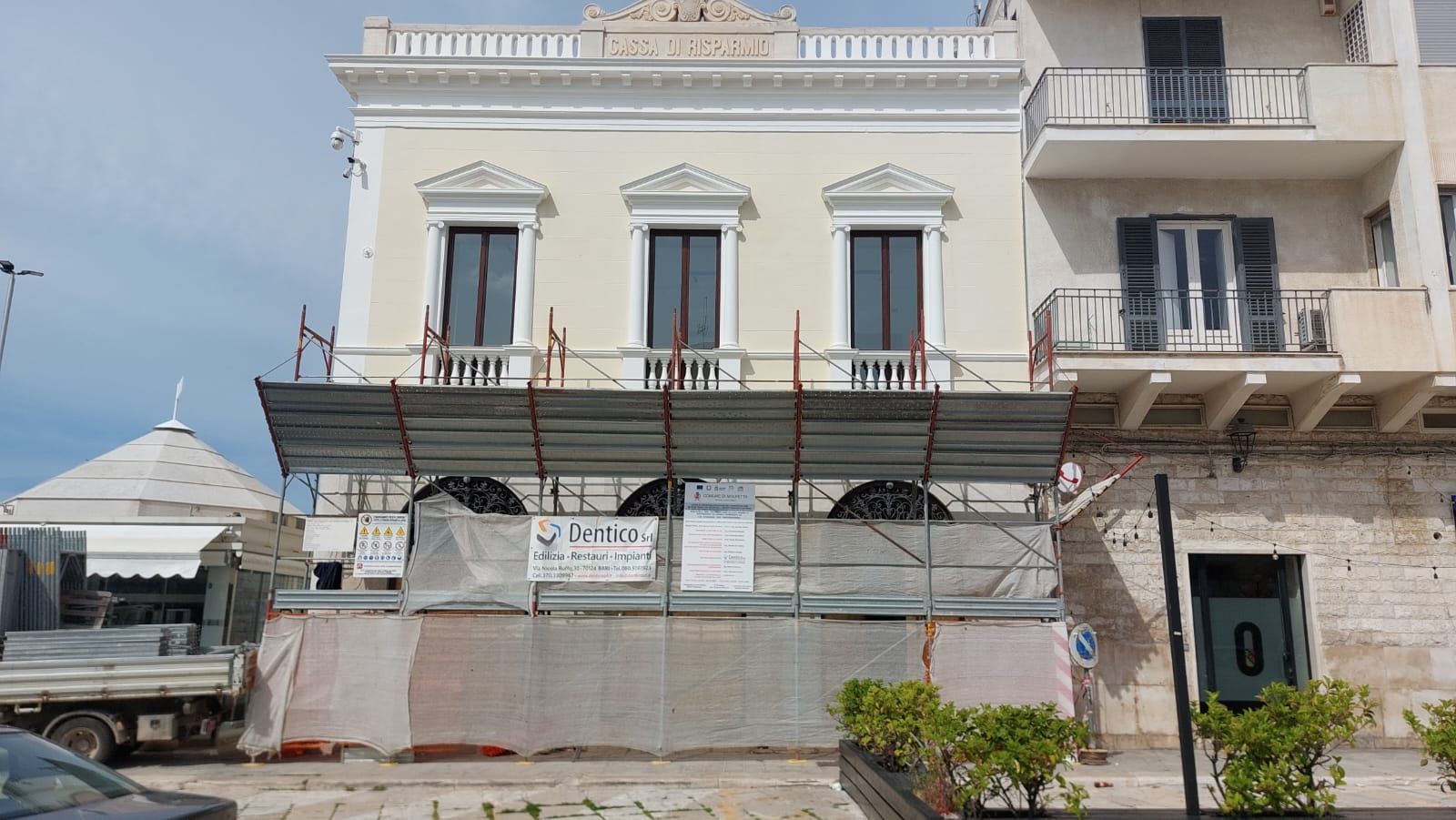 lavorazione palazzo ex tributi