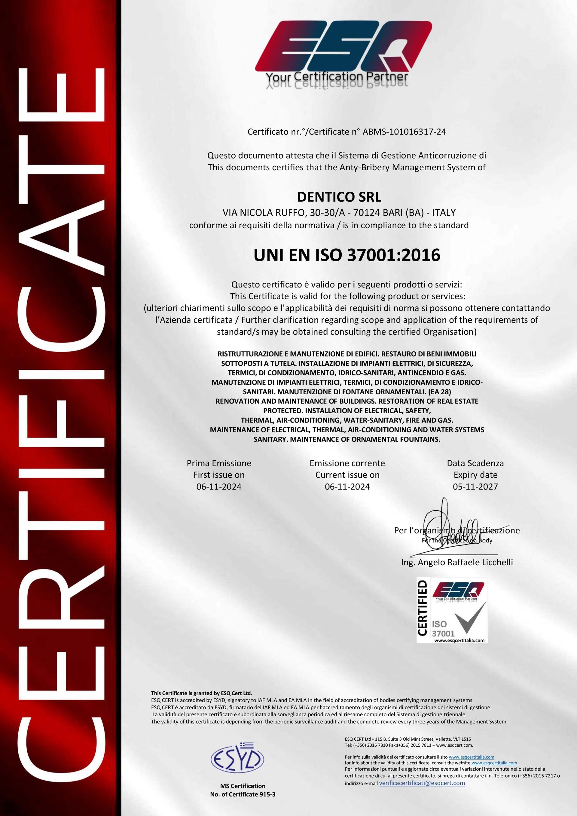 certificazione