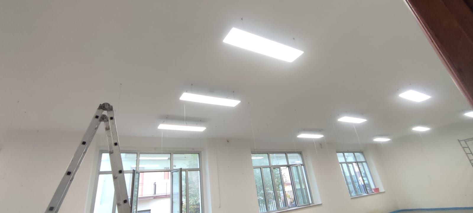 lavori aula magna leonardo da vinci