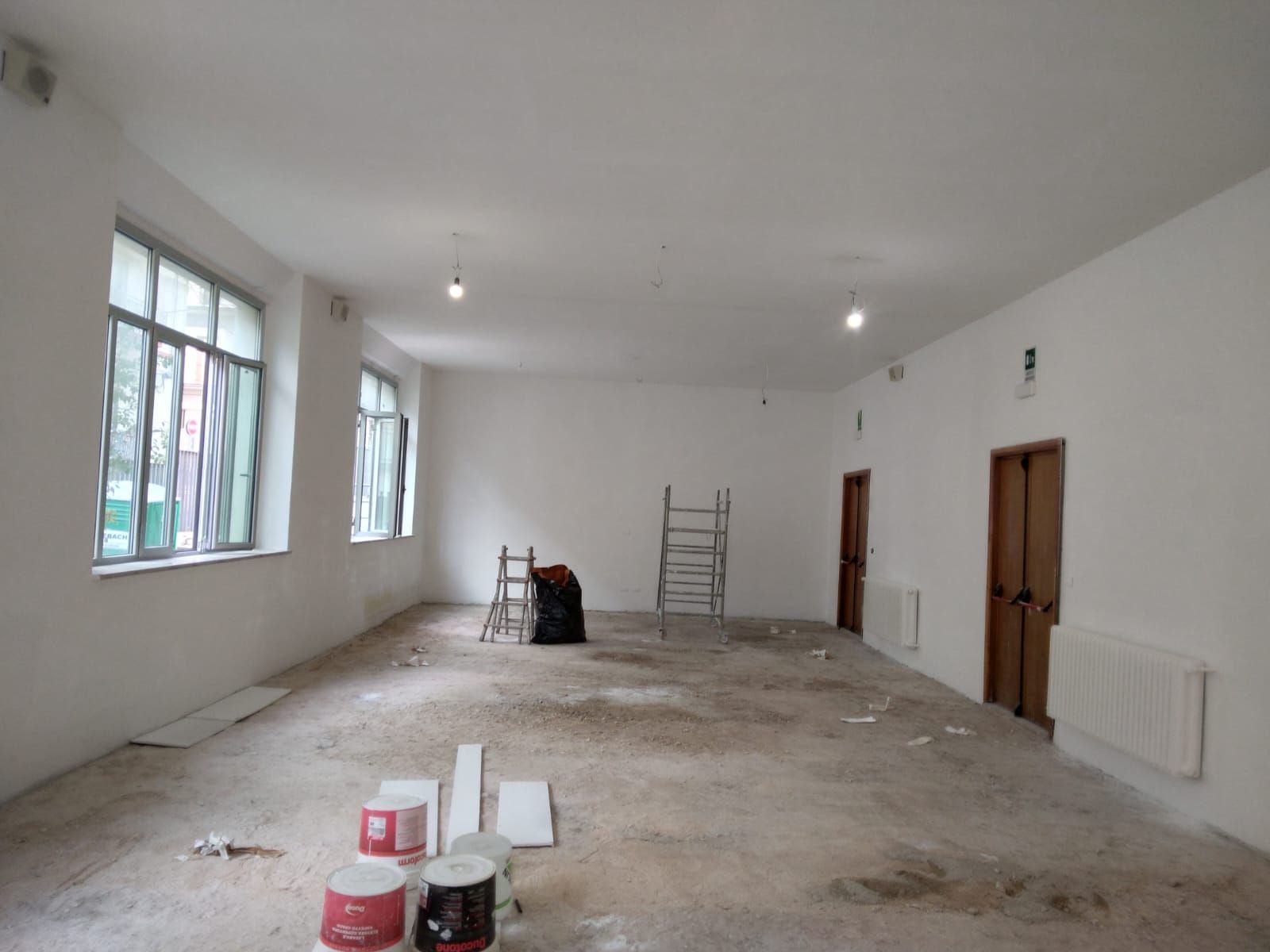 lavori aula magna leonardo da vinci