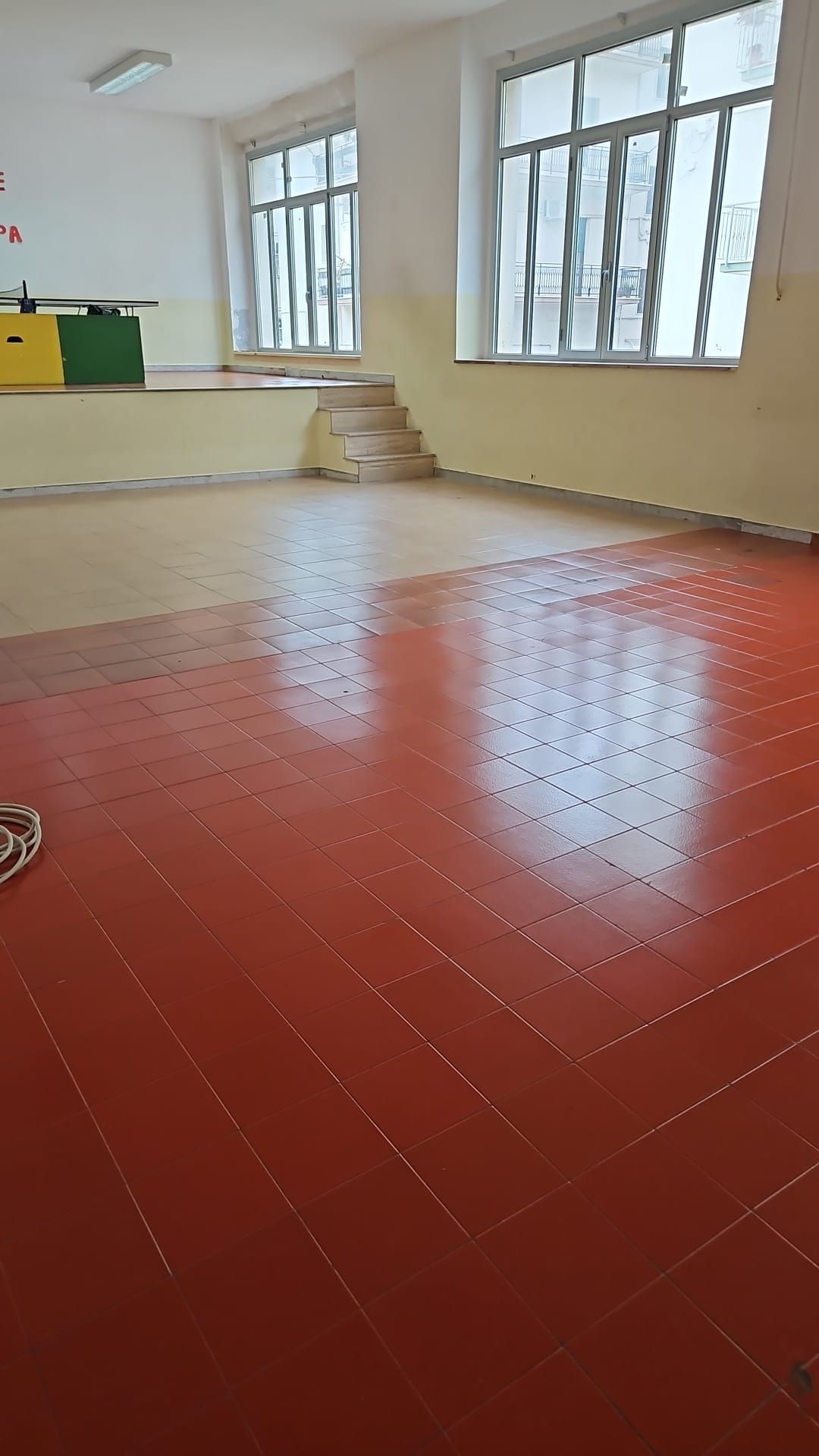 lavori aula magna leonardo da vinci