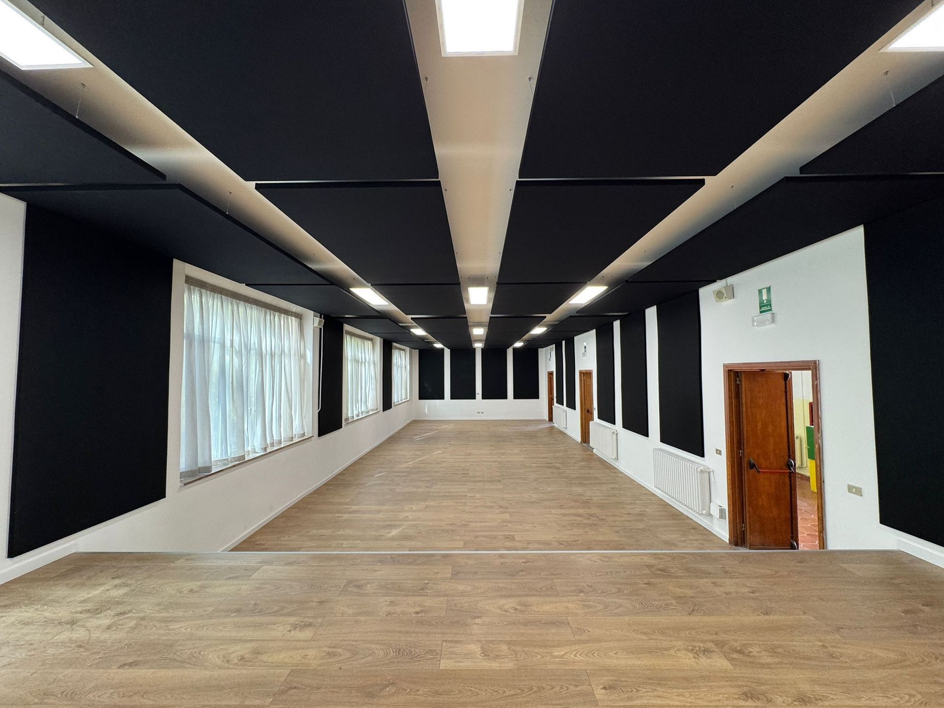 lavori aula magna leonardo da vinci