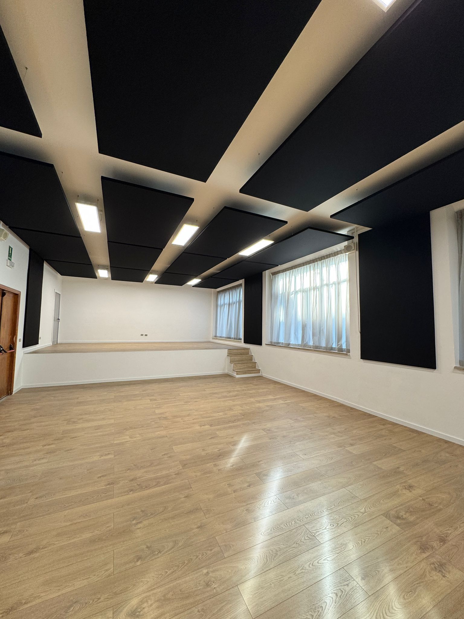 lavori aula magna leonardo da vinci