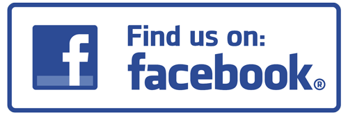 Facebook logo with text 