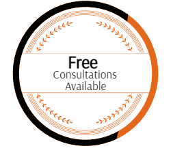 Circular badge with