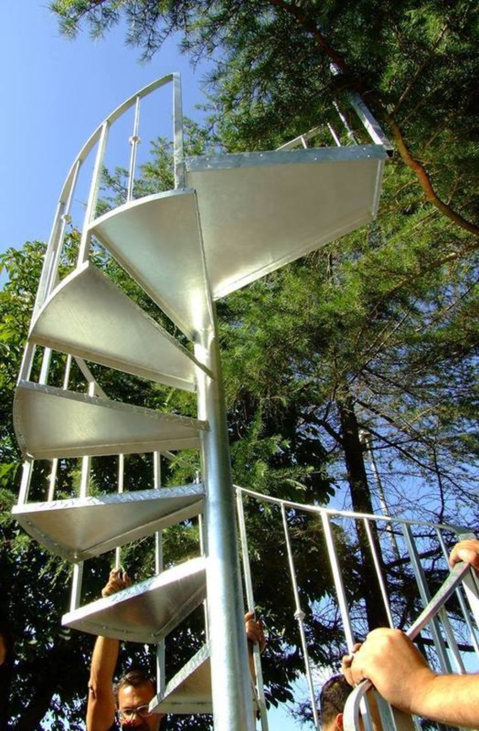 scale a chiocciola esterne