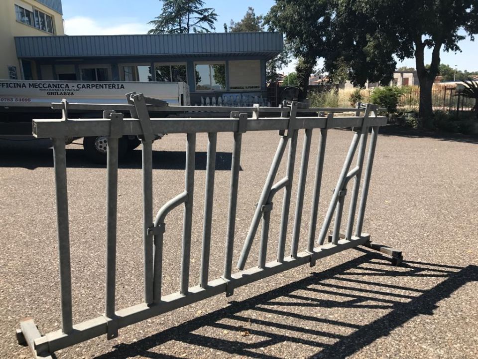 struttura metallica per zootecnica
