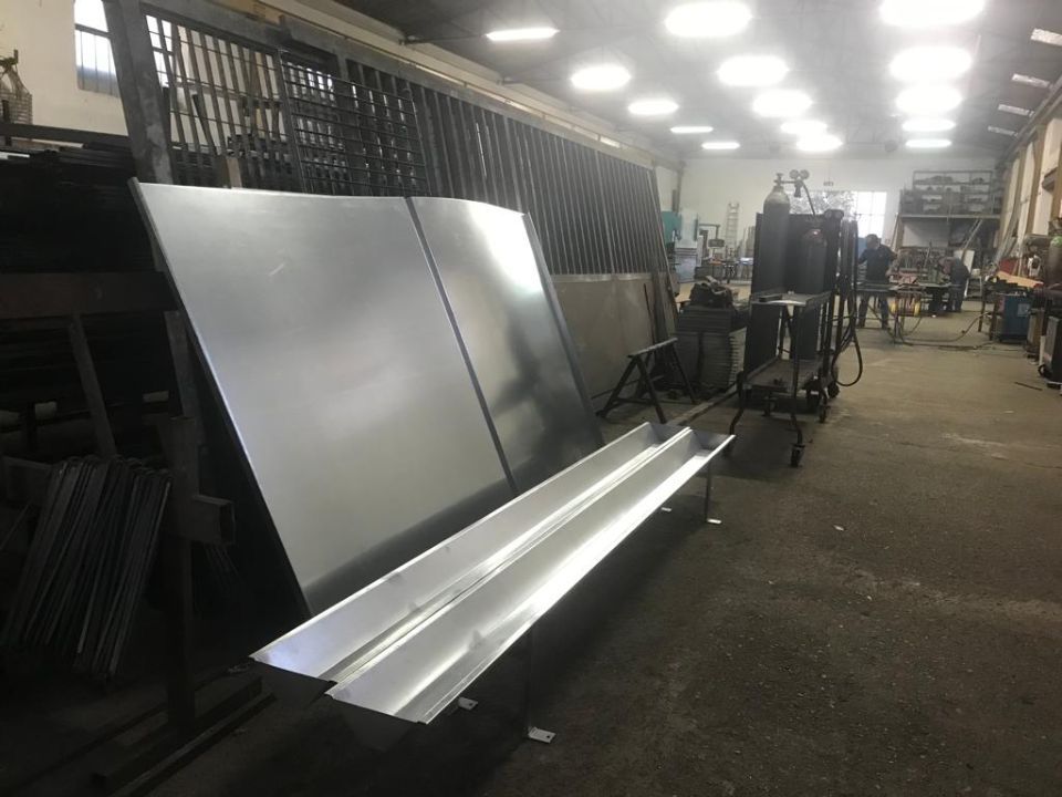 lastre metalliche per uso zootecnico
