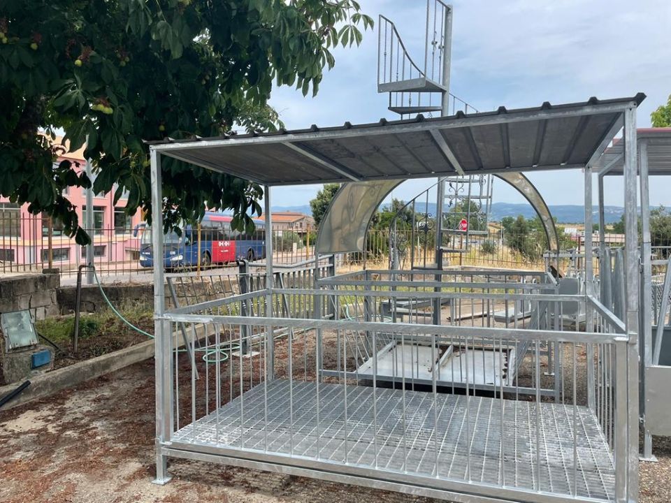 séparé rettangolare per ovini